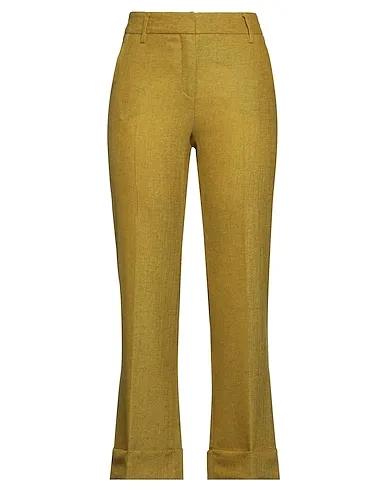 Mustard Gabardine Casual pants
