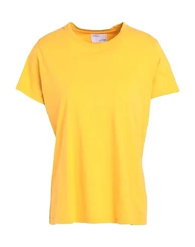 Mustard Jersey T-shirt WOMEN LIGHT ORGANIC TEE