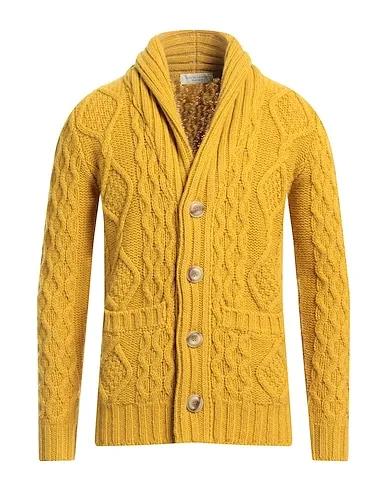 Mustard Knitted Cardigan