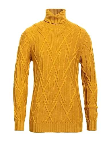 Mustard Knitted Turtleneck