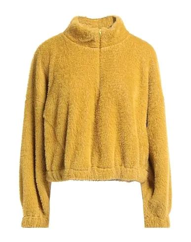 Mustard Velour Sweatshirt