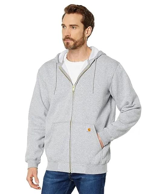 MW Hooded Zip Front Sweatshirt
