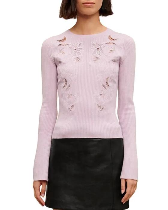 Mysany Embroidered Sweater