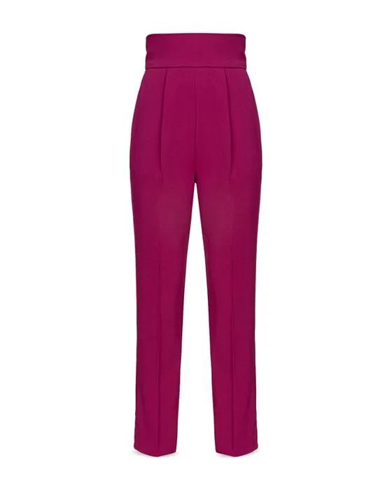 Natalia High Waisted Straight Leg Pants