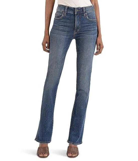 Natalie High-Rise Fab Ab Bootcut Jeans in Allied