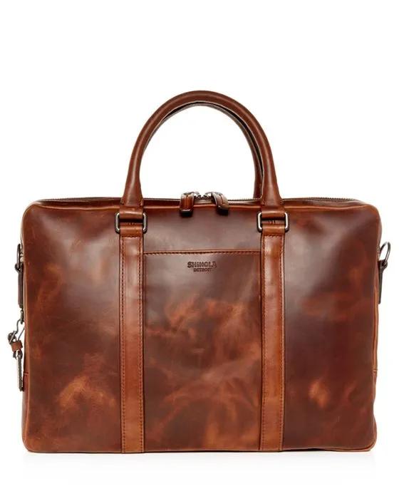Navigator Leather Computer Briefcase 