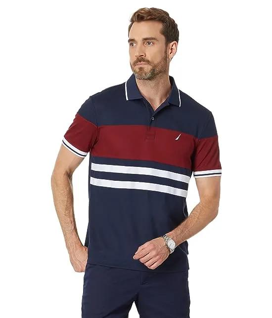 Navtech Sustainably Crafted Color-Block Classic Fit Polo