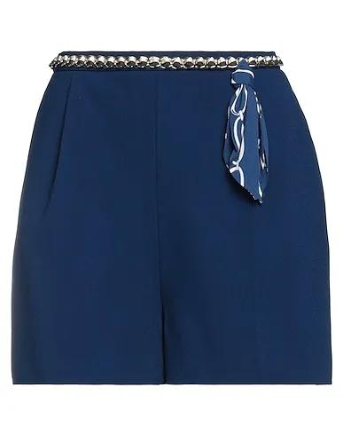 Navy blue Crêpe Shorts & Bermuda