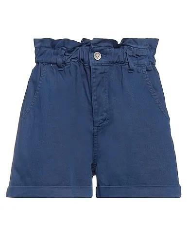 Navy blue Gabardine Shorts & Bermuda