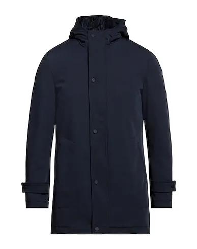 Navy blue Jersey Coat