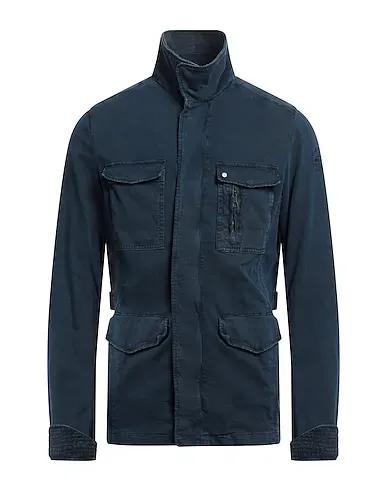 Navy blue Jersey Jacket