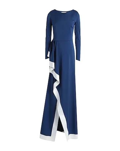 Navy blue Jersey Long dress