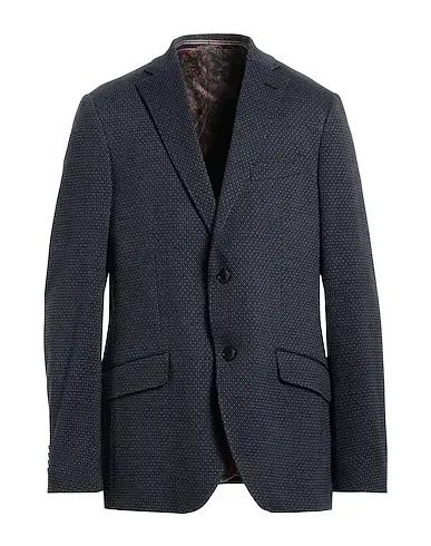 Navy blue Knitted Blazer