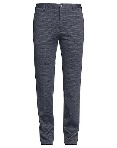 Navy blue Knitted Casual pants