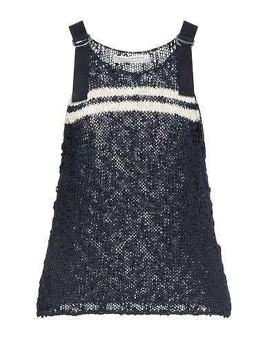 Navy blue Knitted Top
