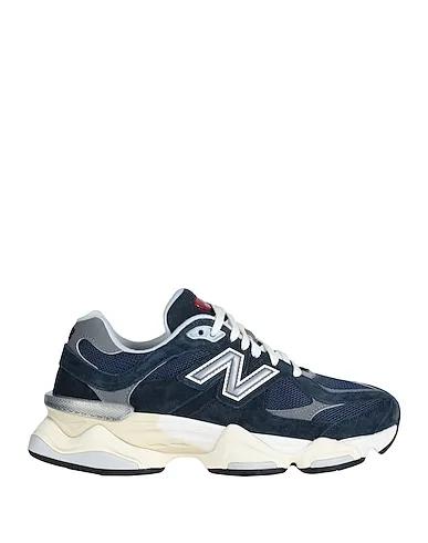 Navy blue Leather Sneakers 9060
