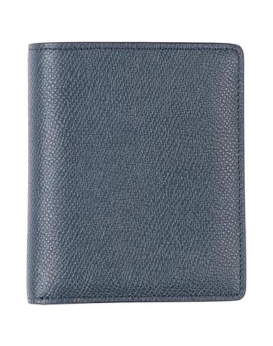 Navy blue Leather Wallet