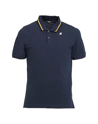 Navy blue Piqué Polo shirt JUD                           
