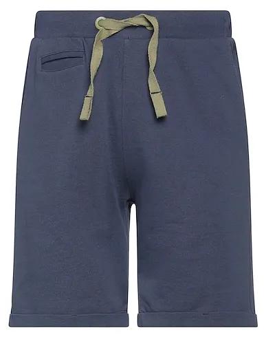 Navy blue Sweatshirt Shorts & Bermuda