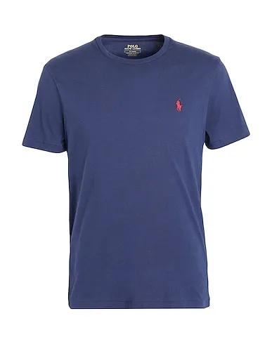 Navy blue T-shirt CUSTOM SLIM FIT JERSEY CREWNECK T-SHIRT
