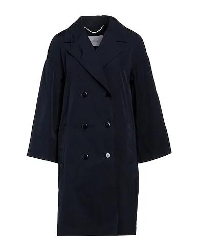 Navy blue Techno fabric Double breasted pea coat