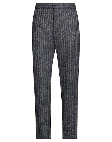 Navy blue Tweed Casual pants