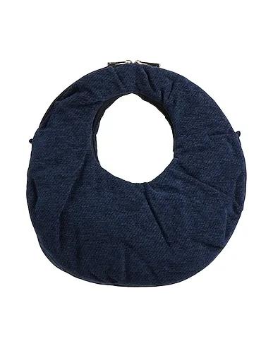 Navy blue Velvet Handbag