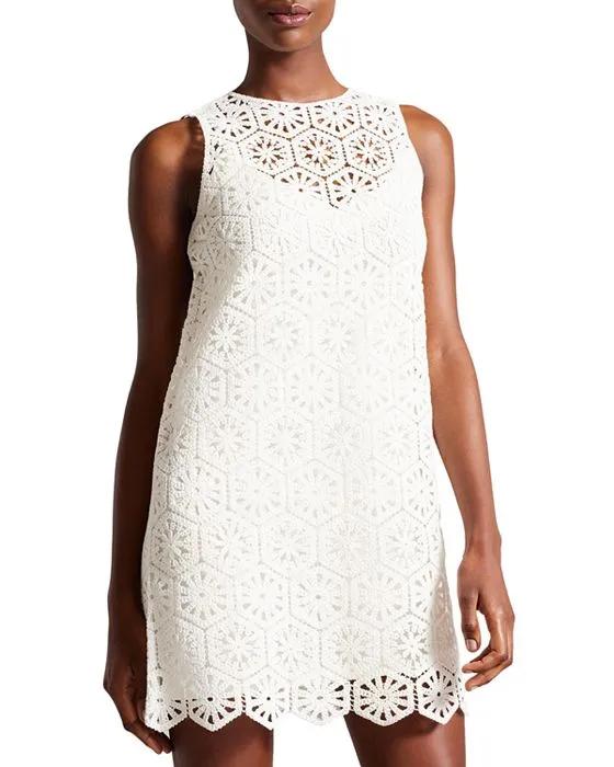 NELLLA Crochet A Line Shift Dress