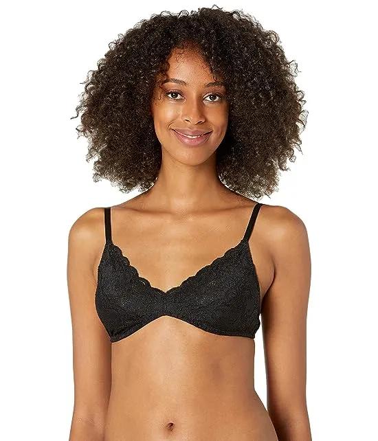 Never Say Never Tie Me Up Triangle Bralette