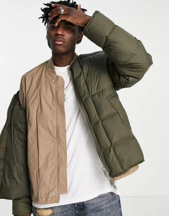 Noor 3-in-1 jacket in khaki