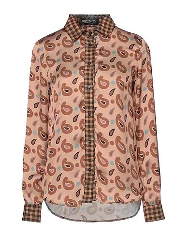 NORA BARTH | Camel Women‘s Patterned Shirts & Blouses