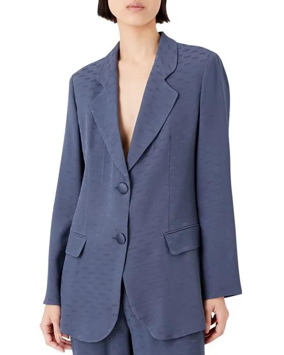 Notched Lapel Blazer