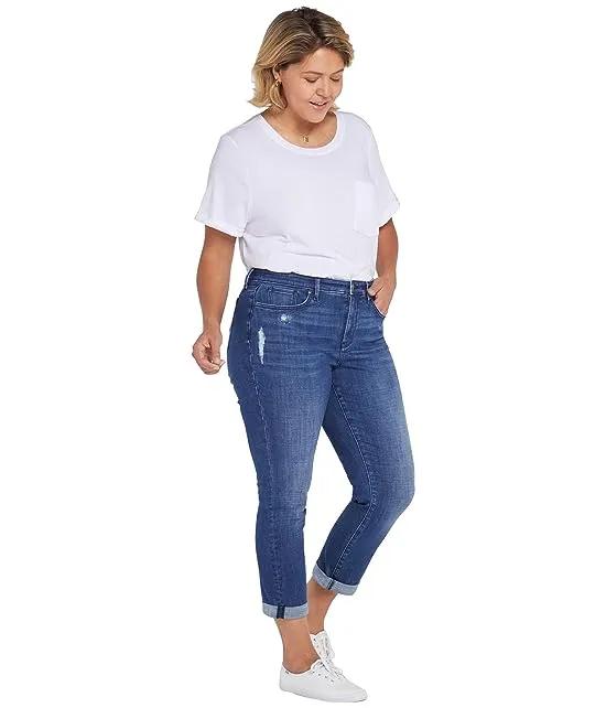 NYDJ Plus Size Plus Size Margot Grilfriend Jeans in Heron