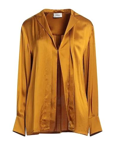 Ocher Cady Solid color shirts & blouses