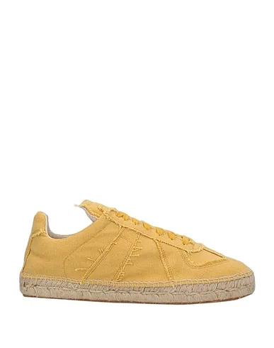 Ocher Canvas Espadrilles