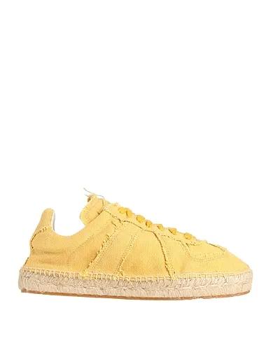 Ocher Canvas Espadrilles
