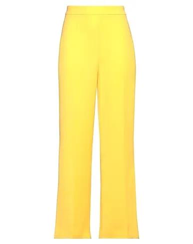 Ocher Cotton twill Casual pants