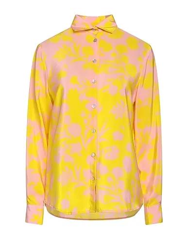 Ocher Crêpe Silk shirts & blouses