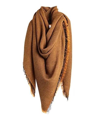Ocher Flannel Scarves and foulards