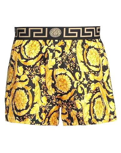 Ocher Gabardine Shorts & Bermuda