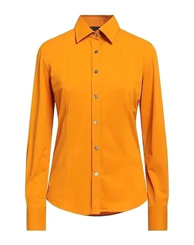 Ocher Jersey Solid color shirts & blouses