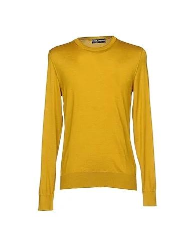 Ocher Knitted Cashmere blend