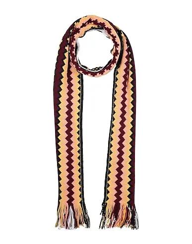 Ocher Knitted Scarves and foulards