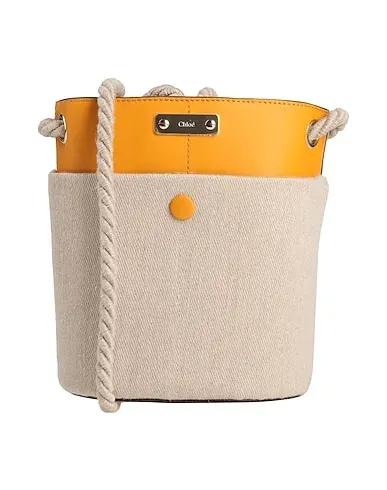 Ocher Leather Cross-body bags