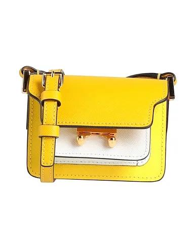 Ocher Leather Cross-body bags