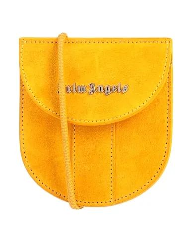 Ocher Leather Cross-body bags