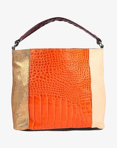 Ocher Leather Handbag