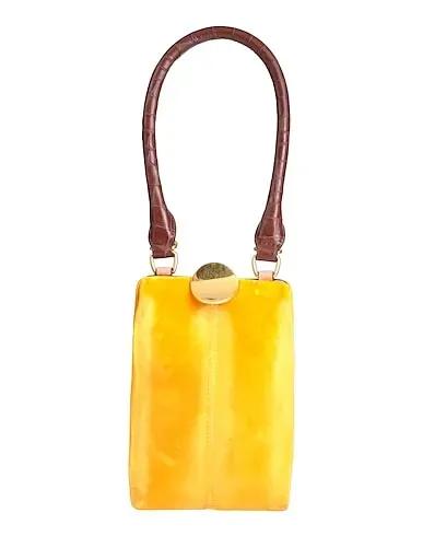 Ocher Leather Handbag