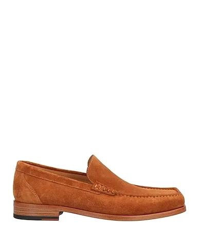 Ocher Leather Loafers