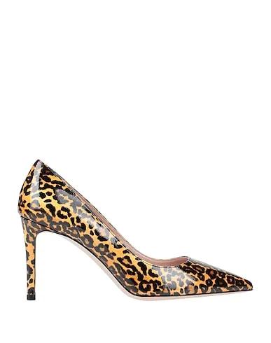 Ocher Leather Pump